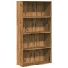 vidaXL Bookcase Artisian Oak 80x30x152 cm Engineered Wood
