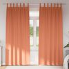 vidaXL Blackout Curtains with Rings 2 pcs Terracotta 245 x 140 cm