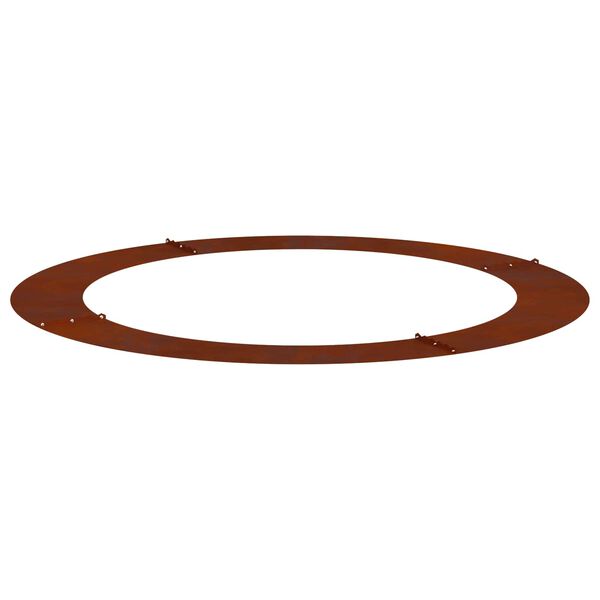 vidaXL suitable for Flat Tree Ring Brown &Oslash;90 / 120 cm Weathering Steel