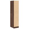 vidaXL Apothecary Cabinet Brown Oak 30x41x144.5 cm Engineered Wood