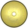 vidaXL Basin Tempered Glass 35x12 cm Gold