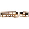 vidaXL Outdoor Sofa Set 6 pcs Natural Solid Acacia Wood