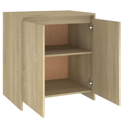 vidaXL Sideboard Sonoma Oak 70x41x75 cm Engineered Wood