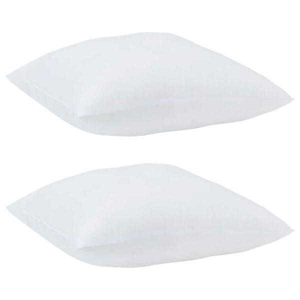 vidaXL Duvet Set with Pillow 3 pcs White Microfiber and Down Feather