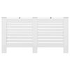vidaXL Radiator Cover White 152x19x81.5 cm MDF