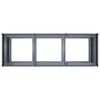 vidaXL Planter Anthracite 120x40x80 cm Cold-rolled Steel
