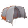 vidaXL Car Tent 2-Person Grey and Orange Waterproof