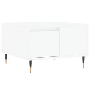 vidaXL Coffee Table White 55x55x36.5 cm Engineered Wood