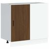 vidaXL Kitchen Base Cabinet Lyon Brown Oak Engineered Wood