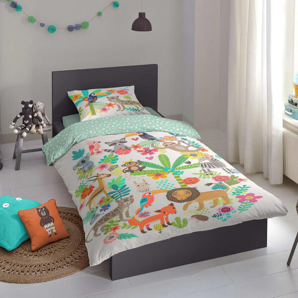 Good Morning Kids Duvet Cover Happy 135x200 cm