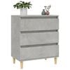 vidaXL Sideboard Concrete Grey 60x35x70 cm Engineered Wood