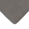 vidaXL Seat Cushions 4 pcs Light Grey 40 x 40 x 3 cm Corduroy Fabric