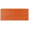 vidaXL Garden Planter Wax Brown 110x60x45.5 cm Solid Wood Pine