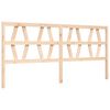 vidaXL Bed Frame without Mattress Super King Size Solid Wood Pine