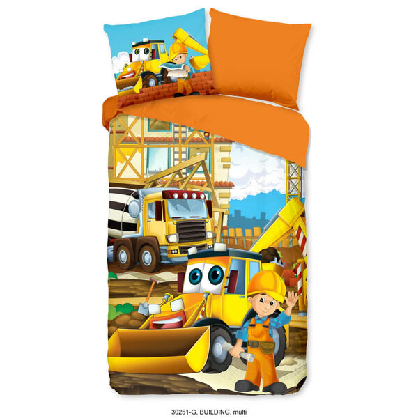 Good Morning Kids Duvet Cover Building 140x200/220 cm