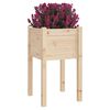 vidaXL Garden Planters 2 pcs 40x40x70 cm Solid Pinewood
