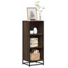 vidaXL Book Cabinet Brown Oak 40x35x107.5 cm Engineered Wood