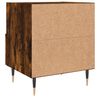 vidaXL Bedside Cabinet Smoked Oak 40x35x47.5 cm Engineered Wood