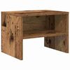 vidaXL Bedside Cabinet 2 pcs Old wood 40 x 40 x 30 cm Engineered wood