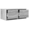 vidaXL TV Cabinet Grey Sonoma 60x31x25.5 cm Engineered Wood