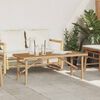 vidaXL Coffee Table Brown 110 x 50 x 43 cm Bamboo
