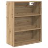 vidaXL Highboard with Drawer Artisan Oak 69.5 x 34 x 180 cm