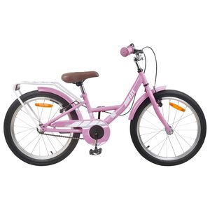 vidaXL Kids Bike 20 Inches for 6-11 Years Old Light Pink