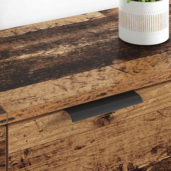 vidaXL Sideboards 2 pcs Old Wood 60 x 30 x 70 cm Engineered Wood