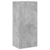 vidaXL TV Wall Cabinet Concrete Grey 40.5x30x90 cm Engineered Wood