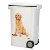 Curver Pet Food Container Dog with Wheels 54L