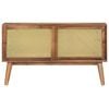 vidaXL Sideboard 112x30x65 cm Solid Mango Wood
