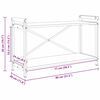 vidaXL Bookshelf Old wood 80 x 30 x 50 cm Engineered Wood