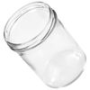 vidaXL Glass Jam Jars with White and Red Lid 96 pcs 400 ml