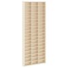 vidaXL Wall Display Case Wall-Mounted Beige 30 x 4.5 x 75 cm