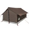 vidaXL Camping Tent 2-Person Brown Waterproof