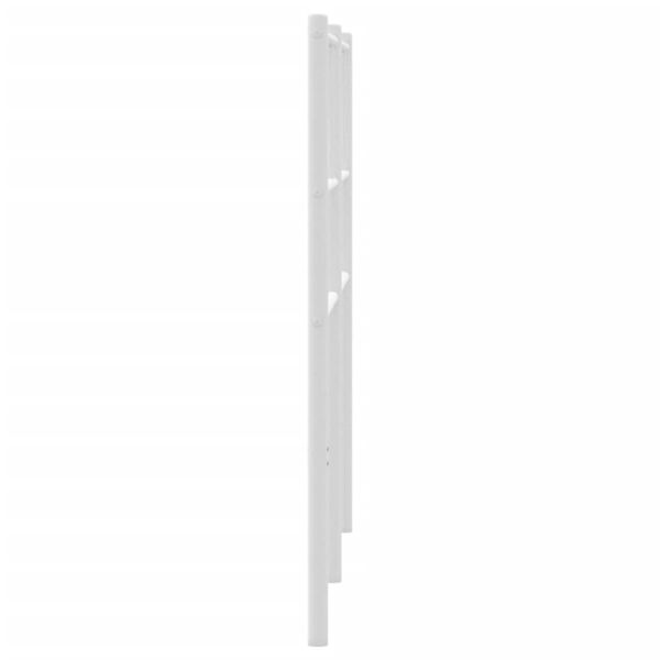 vidaXL Metal Headboard White 160 cm