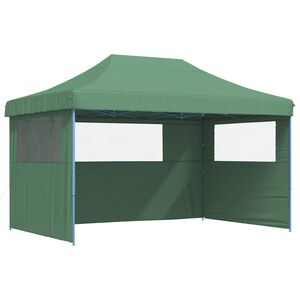 vidaXL Party Tent Folding Green 292 x 440 x 315 cm Oxford Fabric
