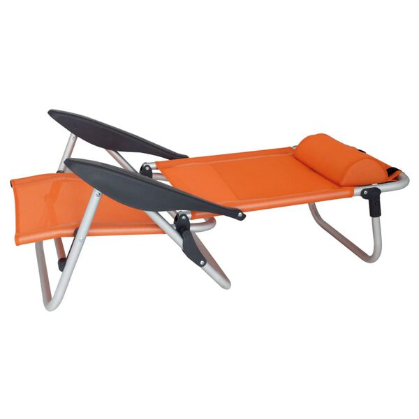 Eurotrail 2-in-1 Beach Chair Mallorca Orange