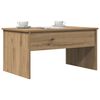 vidaXL Coffee Table Artisan Oak 80x50.5x41.5 cm Engineered Wood