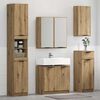 vidaXL Bathroom Furniture Set 5 pcs Artisan Oak Engineered Wood