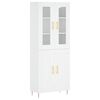 vidaXL Highboard White 69.5x34x180 cm Engineered Wood
