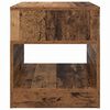 vidaXL End Table 2 pcs Old Wood 40.5 x 40 x 45 cm Engineered Wood