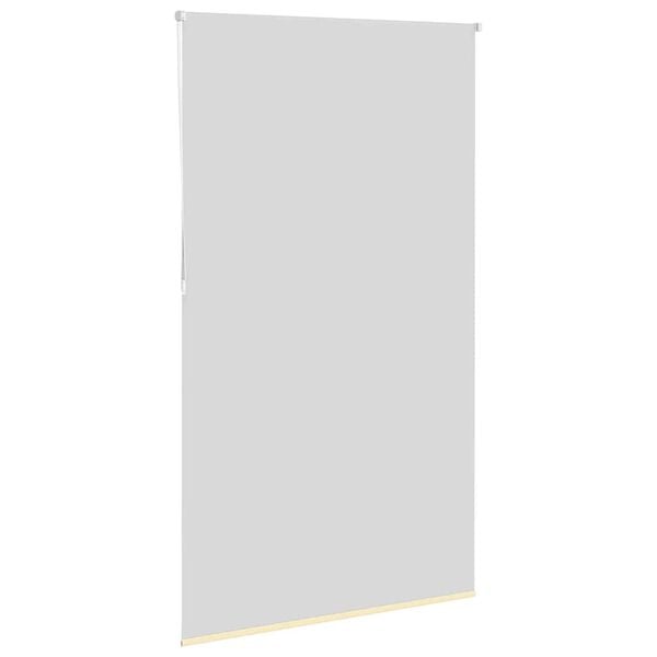 vidaXL Roller Blind Blackout Beige 125x230 cm Fabric Width 121.6 cm Polyester