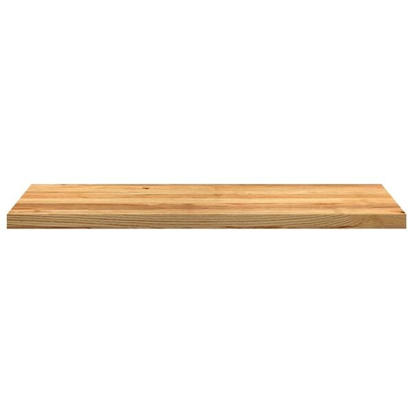 vidaXL Window Sills 2 pcs Light Brown 110x40x2 cm Solid Wood Oak