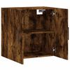 vidaXL Wall Cabinet Smoked Oak 60x31x60 cm Engineered Wood