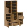 vidaXL Side Cabinets 5 pcs "ODDA" 40x24x79 cm Solid Wood Pine