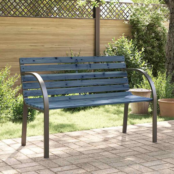 vidaXL Children Garden Bench 81 cm Chinese Fir Wood Grey