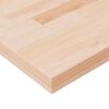 vidaXL Shelf Board 60x20x4 cm Untreated Solid Wood Oak