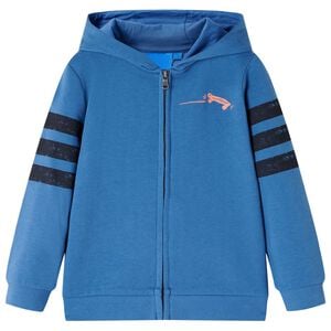 vidaXL Kids' Hooded Sweatshirt Blue 104