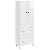 vidaXL Cabinet Set 2 pcs 66 x 34.5 x 90 cm Engineered Wood